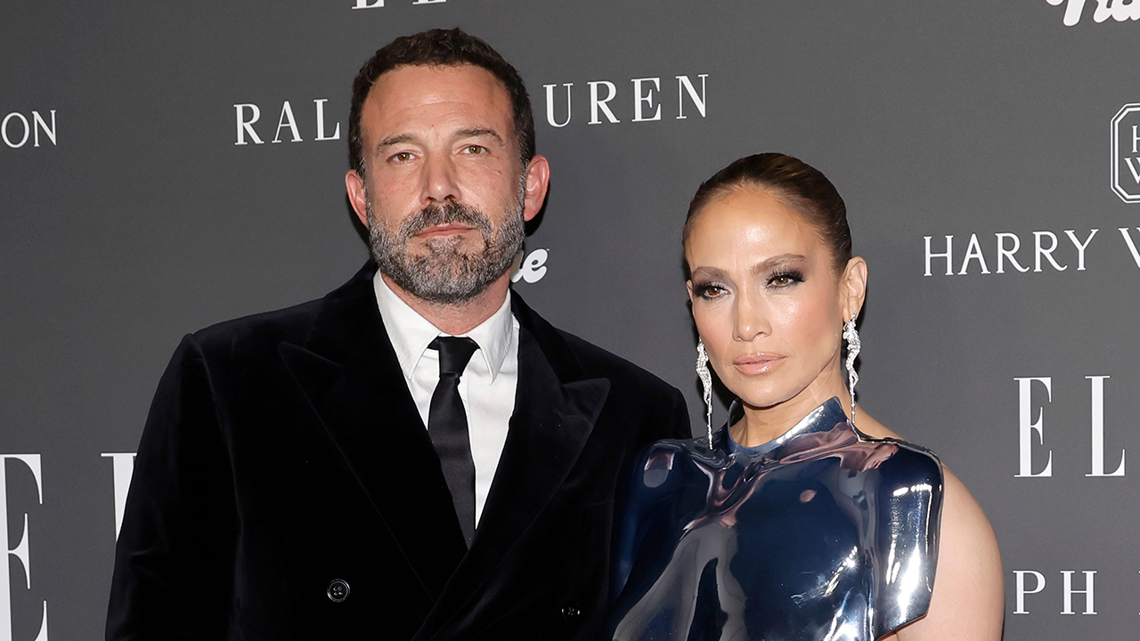 Ben Affleck and Jennifer Lopez attend ELLE's Women In Hollywood Celebration at Nya Studios on December 05, 2023 in Los Angeles, California.
