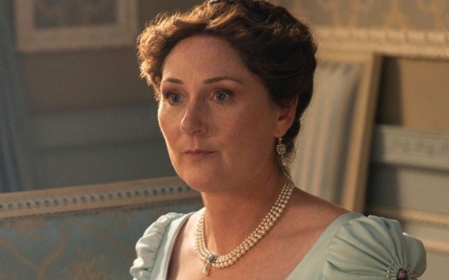 Still of Lady Violet in 'Bridgerton' on Netflix
