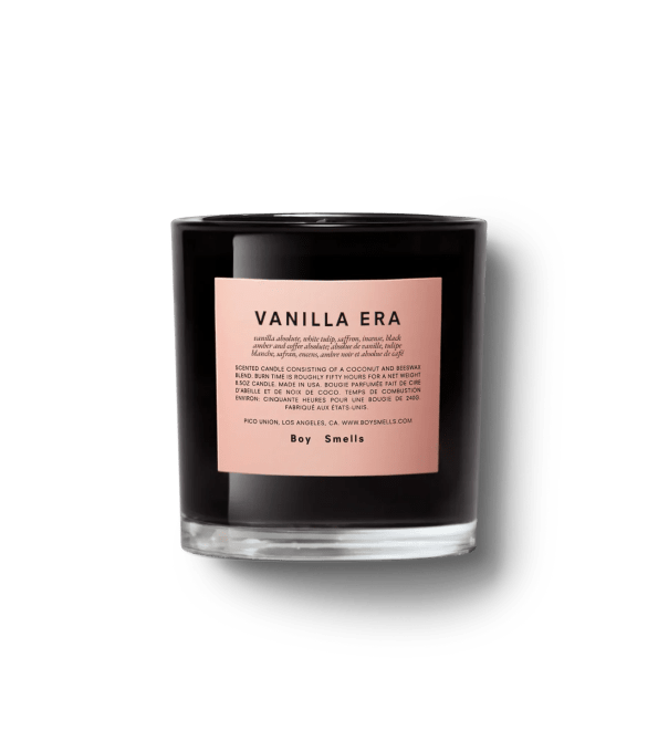 Vanilla Era candle by Boy Smells.