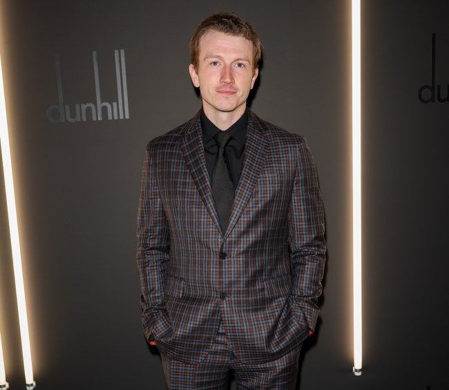 Tom Varey attends dunhill's pre-BAFTA filmmakers dinner and party at dunhill House on March 9, 2022 in London, England.