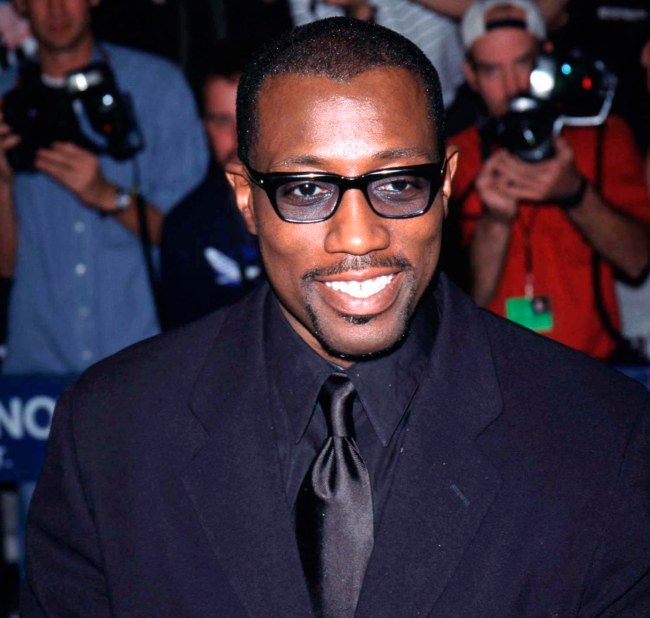 "Blade" N.Y. Premiere Wesley Snipes in 1998