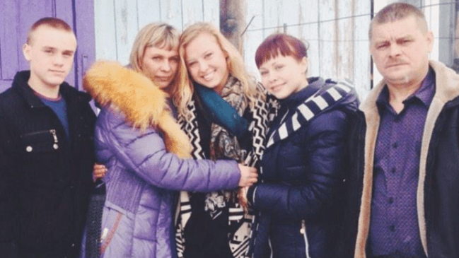 Jessica Long's biological mother, Natalia