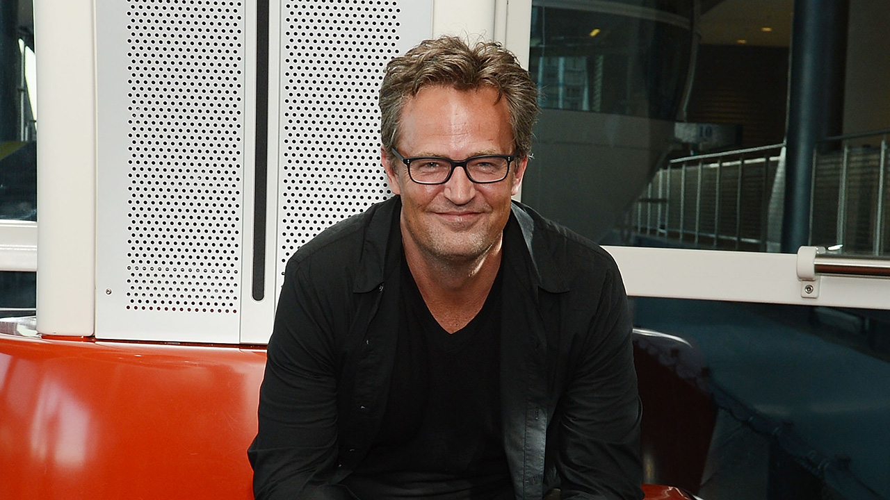 Matthew Perry rides the High Roller at The LINQ Promenade on June 11, 2015 in Las Vegas, Nevada.