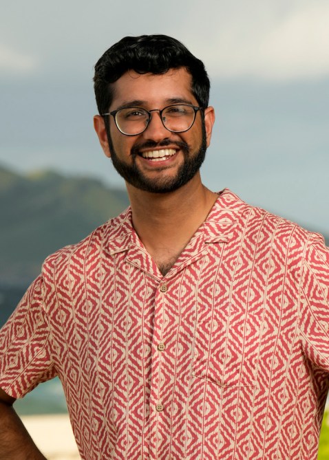 KISHAN PATEL from the CBS Original Series SURVIVOR, scheduled to air on the CBS Television Network.