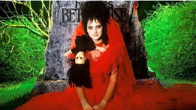 Winona Ryder as Lydia Deetz from Beetlejuice
