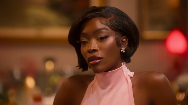 Selling Sunset. Chelsea Lazkani in episode 805 of Selling Sunset.