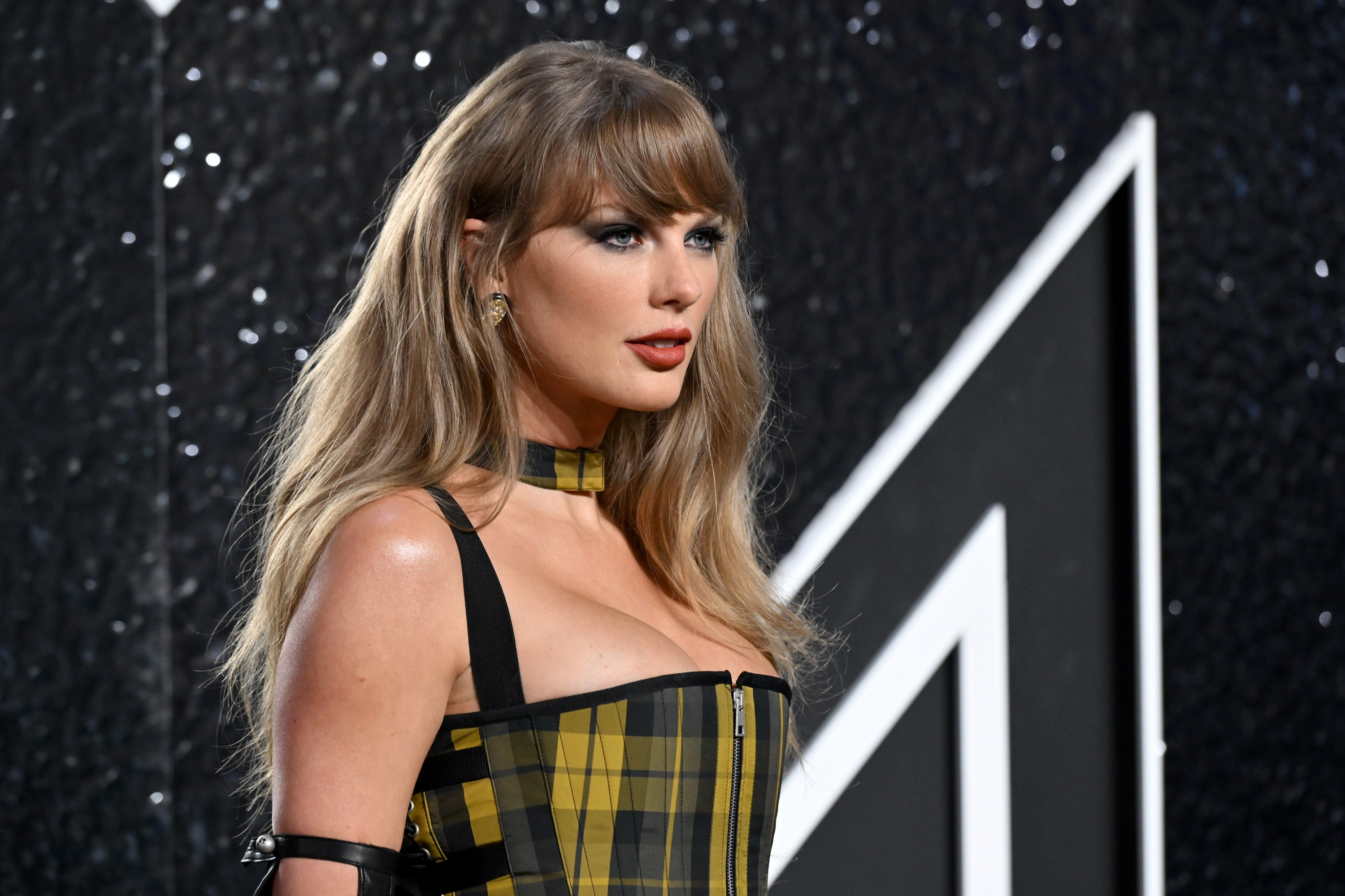 Taylor Swift attends the 2024 MTV Video Music Awards at UBS Arena on September 11, 2024 in Elmont, New York.