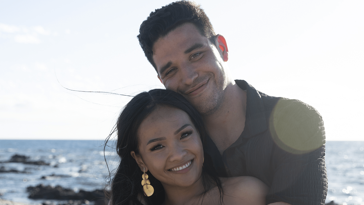 Jenn and Devin on The Bachelorette 2024