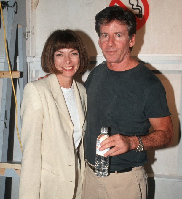 Anna Wintour and Calvin Klein