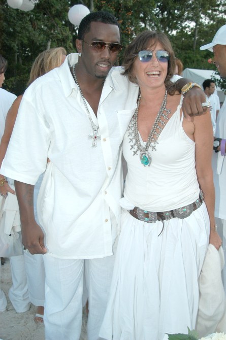 Sean "P.Diddy" Combs and Donna Karan