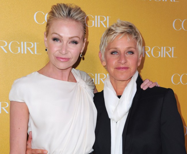 Ellen and Portia <> on January 5, 2011 in West Hollywood, California.