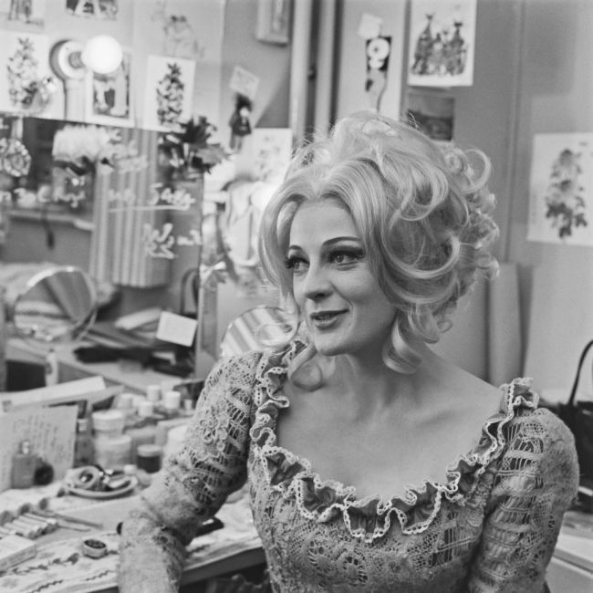 Maggie Smith as Beatrice in the Shakespeare play 'Much Ado About Nothing', staged by the National Theatre at the Old Vic in London, UK, 27th February 1965