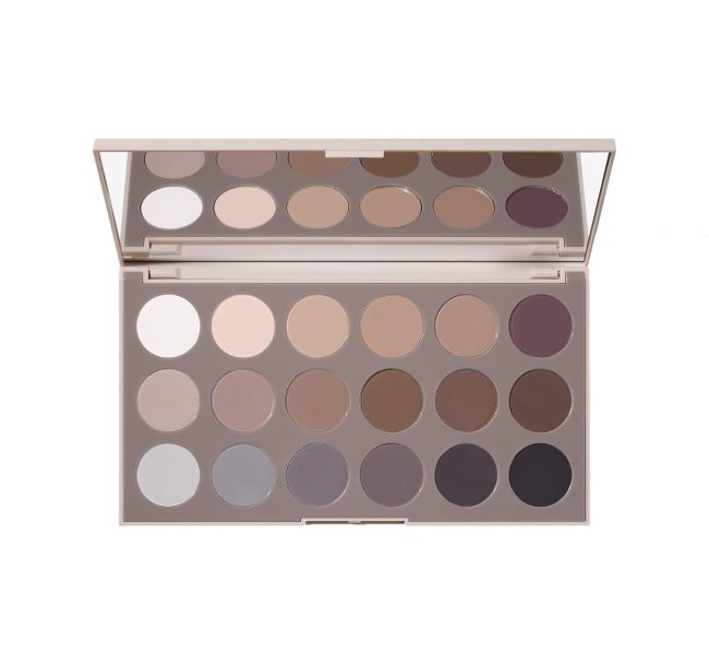 Morphe 18CT Matte Essentials Palette in a brown palette.