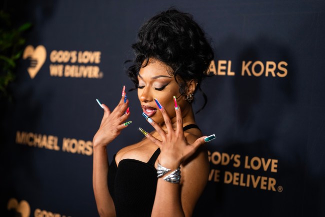 Megan Thee Stallion attends God's Love We Deliver Golden Heart Awards at Cathedral of St. John the Divine on October 21, 2024 in New York City.