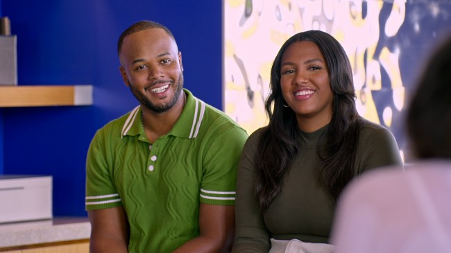 Love Is Blind. (L to R) Timothee Godbee, Alexandra Brown in episode 708 of Love Is Blind