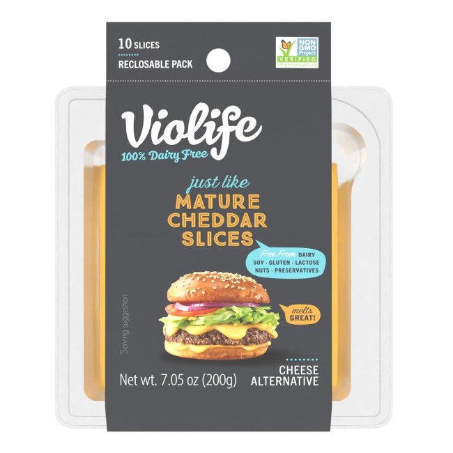 Violife Mature Cheddar Style Slices