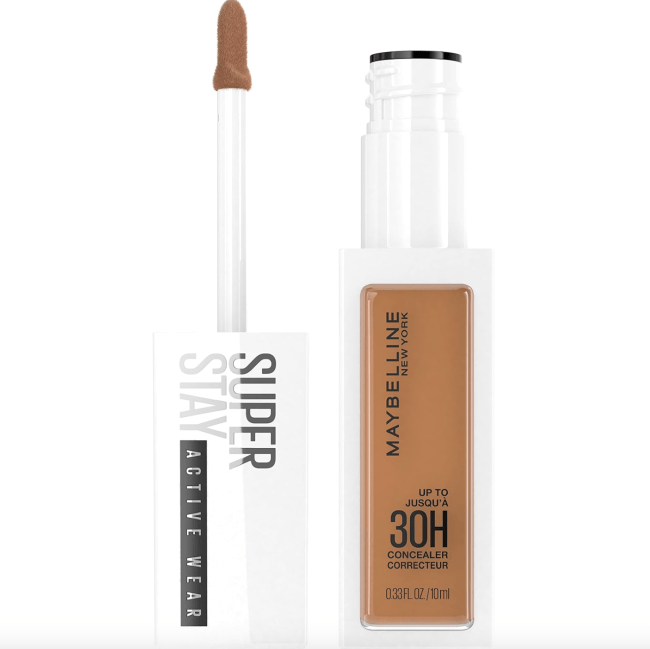 Maybelline Super Stay Liquid Concealer in a white tube.