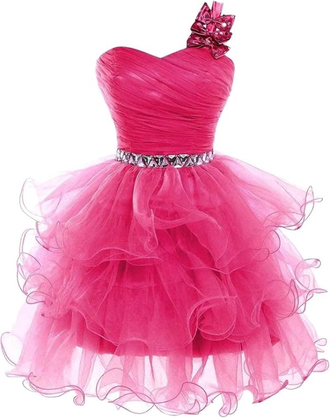 VOfuter Puffy Pink Dress