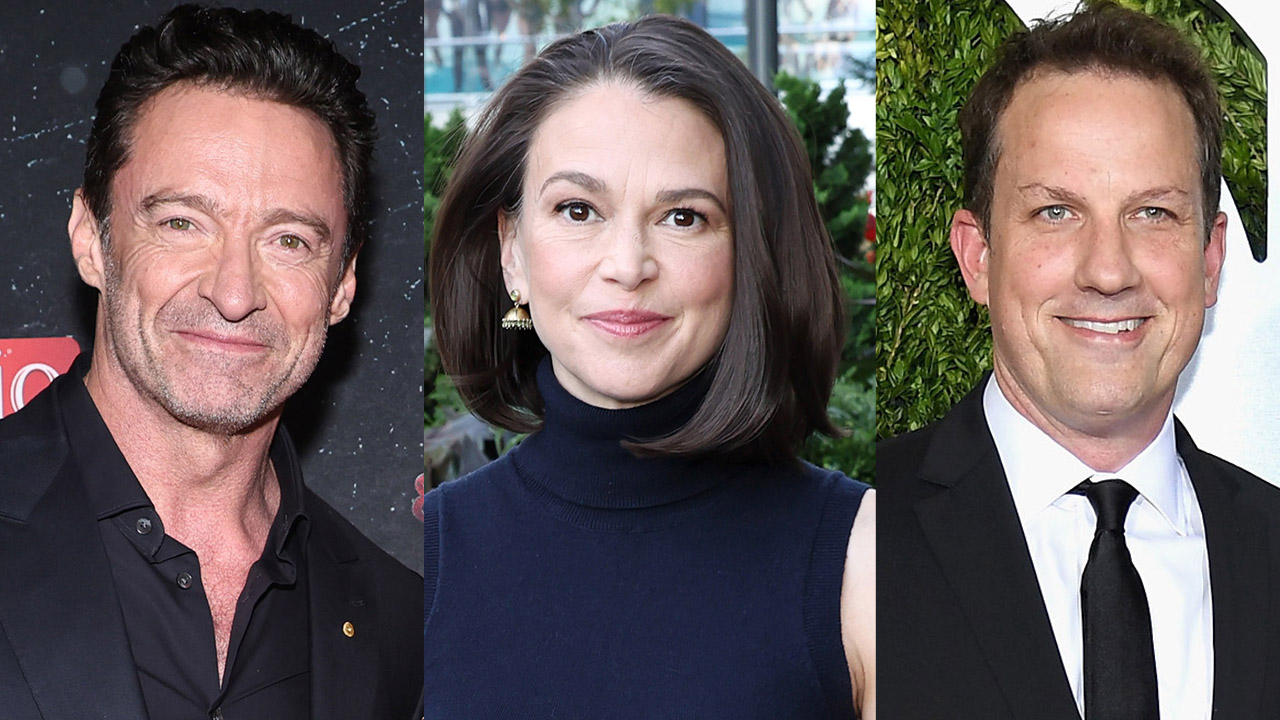Hugh Jackman, Sutton Foster, Ted Griffin