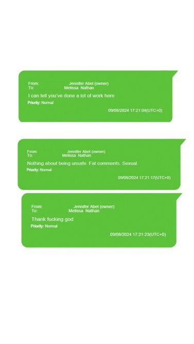 texts Blake Lively v. Wayfarer Studios