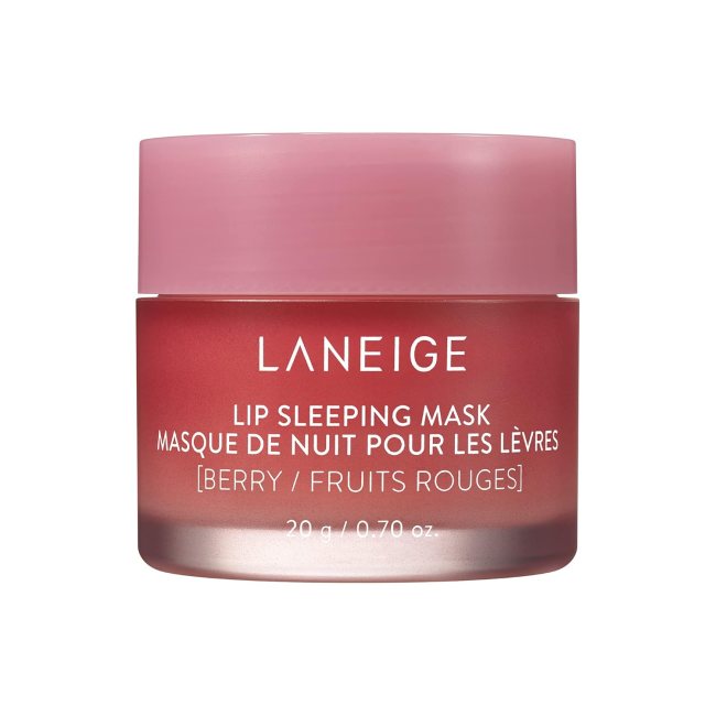 Laneige Lip Sleeping Mask in a clear pot.