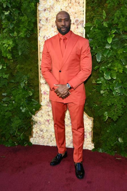 Morris Chestnut during the 82nd Annual Golden Globes held at The Beverly Hilton on January 05, 2025 in Beverly Hills, California.