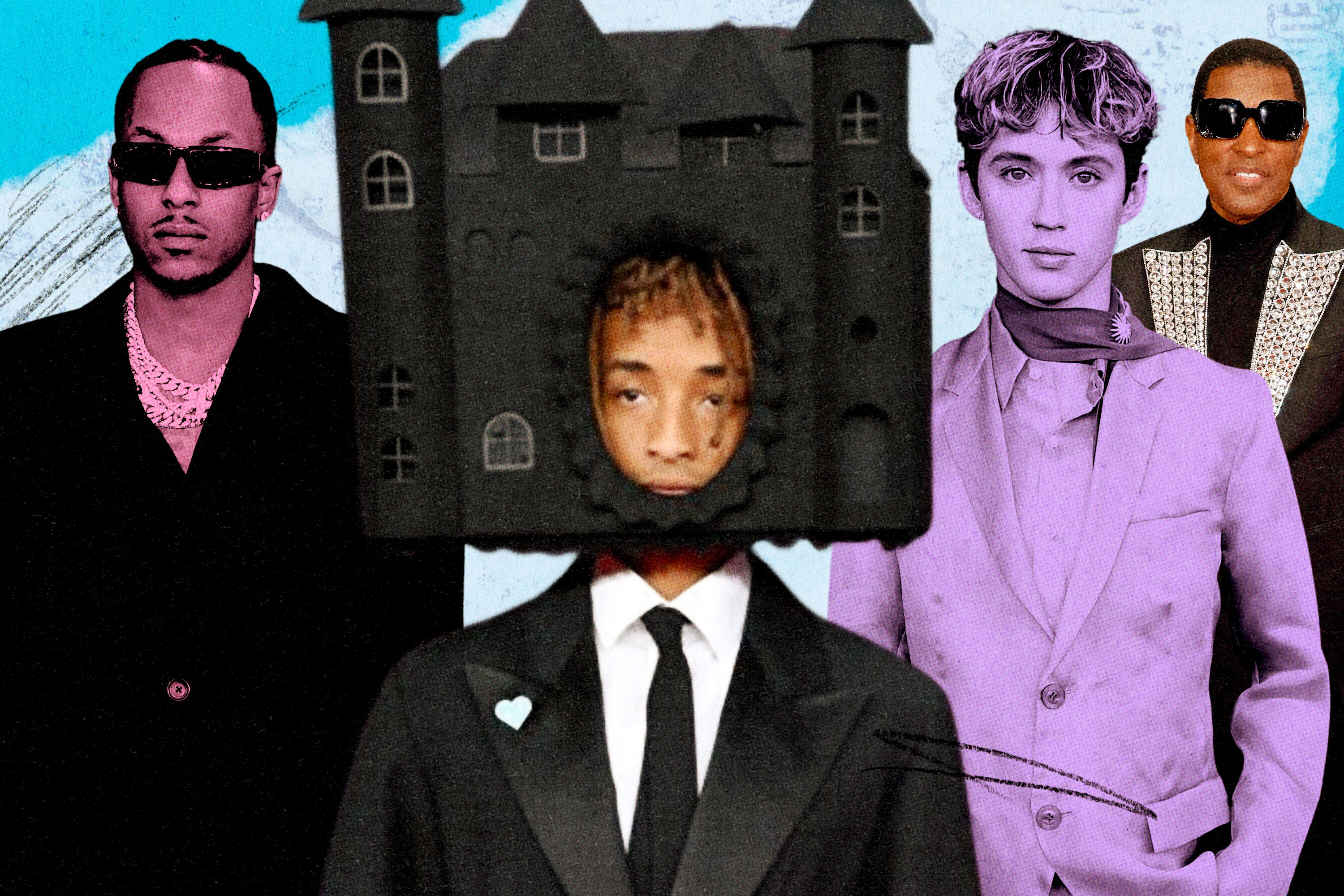 The best dressed men at the 2025 Grammys.