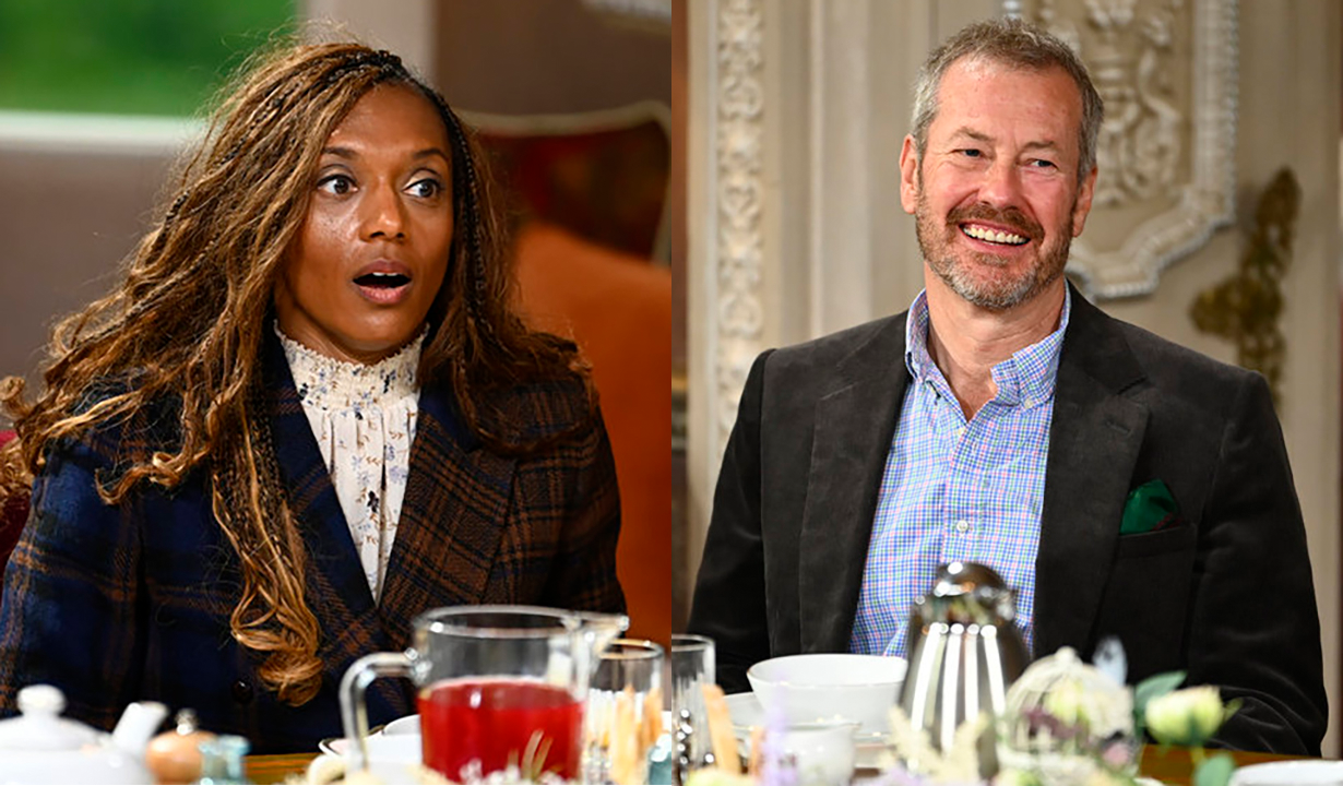 Danielle and Ivar on The Traitors Season 3