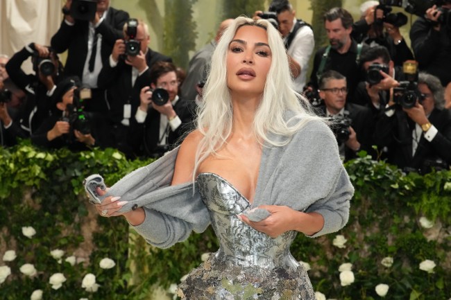 Kim Kardashian attends The 2024 Met Gala Celebrating "Sleeping Beauties: Reawakening Fashion" at The Metropolitan Museum of Art on May 06, 2024 in New York City.