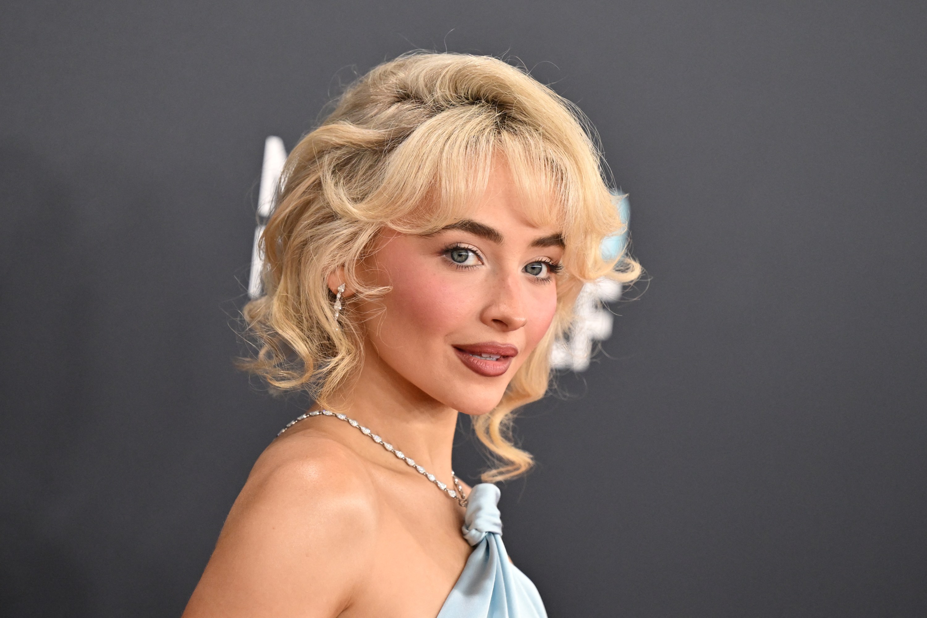 US singer and actress Sabrina Carpenter arrives for the 67th Annual Grammy Awards at the Crypto.com Arena in Los Angeles on February 2, 2025.