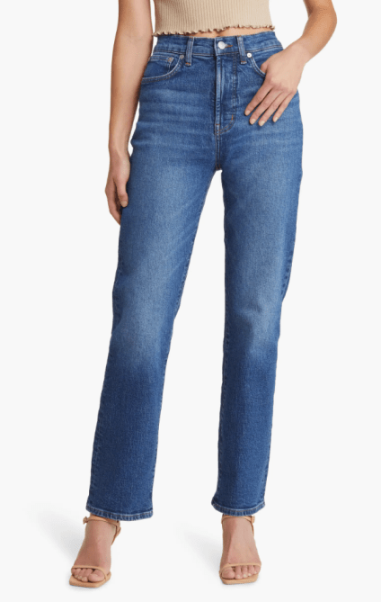 Madewell The '90s Straight Leg Jeans