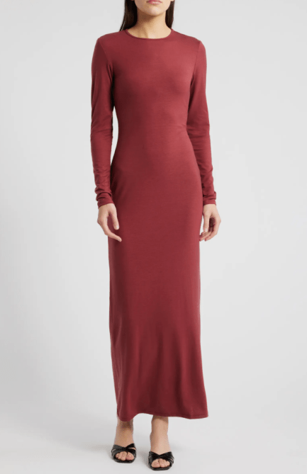 Tommie Long Sleeve Stretch Dress