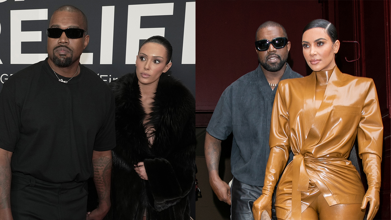 Kanye West, Bianca Censori, Kim Kardashian