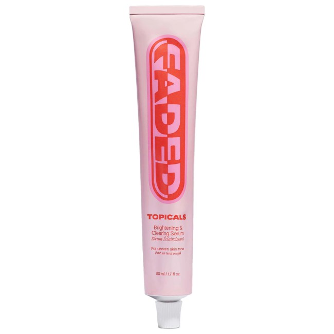 Topicals Faded Serum in a pink tube.