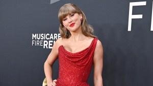 Taylor Swift at the 67th GRAMMY Awards held at the Crypto.com Arena on February 2, 2025 in Los Angeles, California.