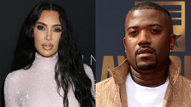 Kim Kardashian and Ray J