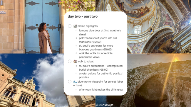 Malta Travel Guide 2025: Day Two