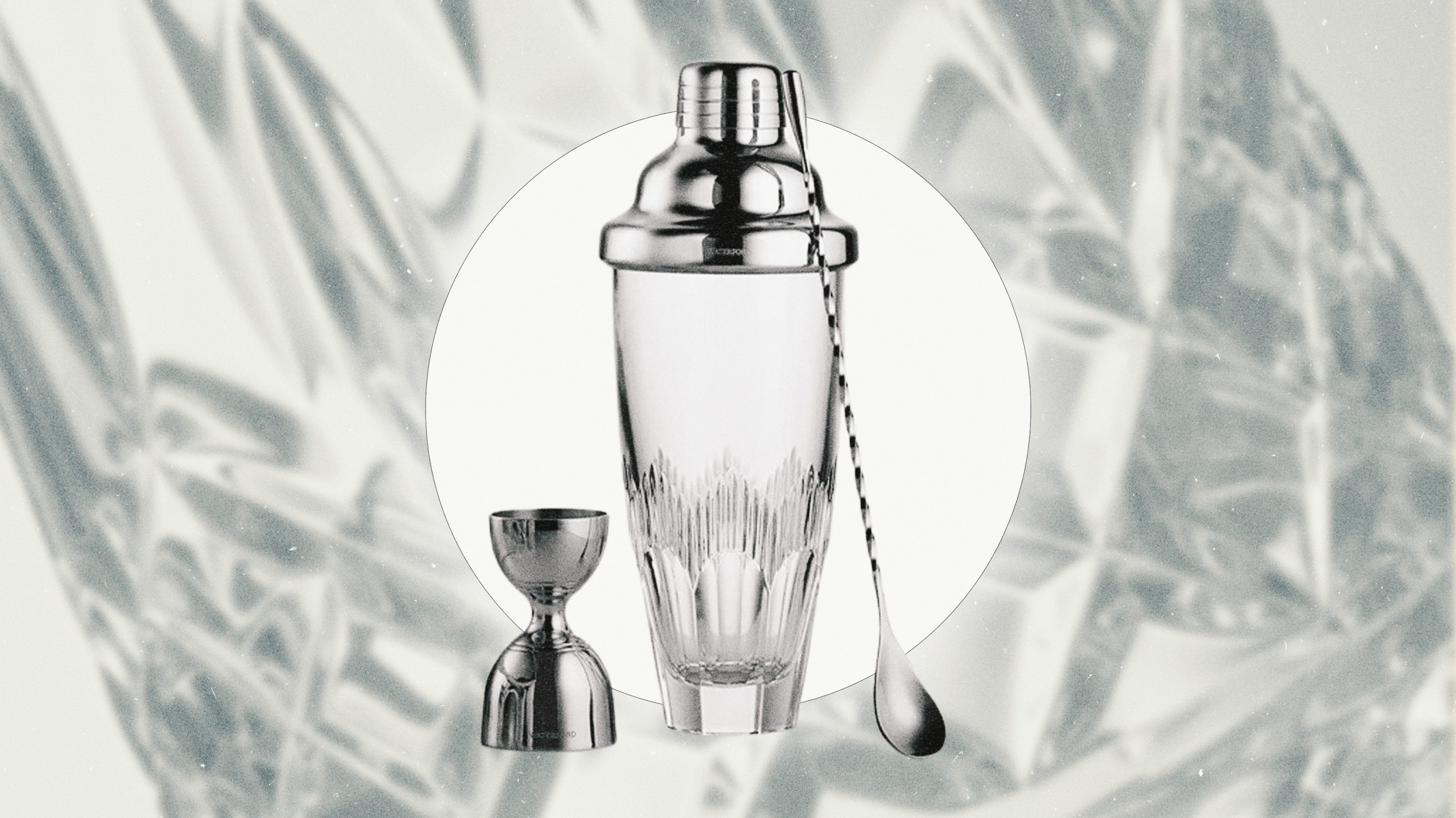 Waterford bar cart accessories