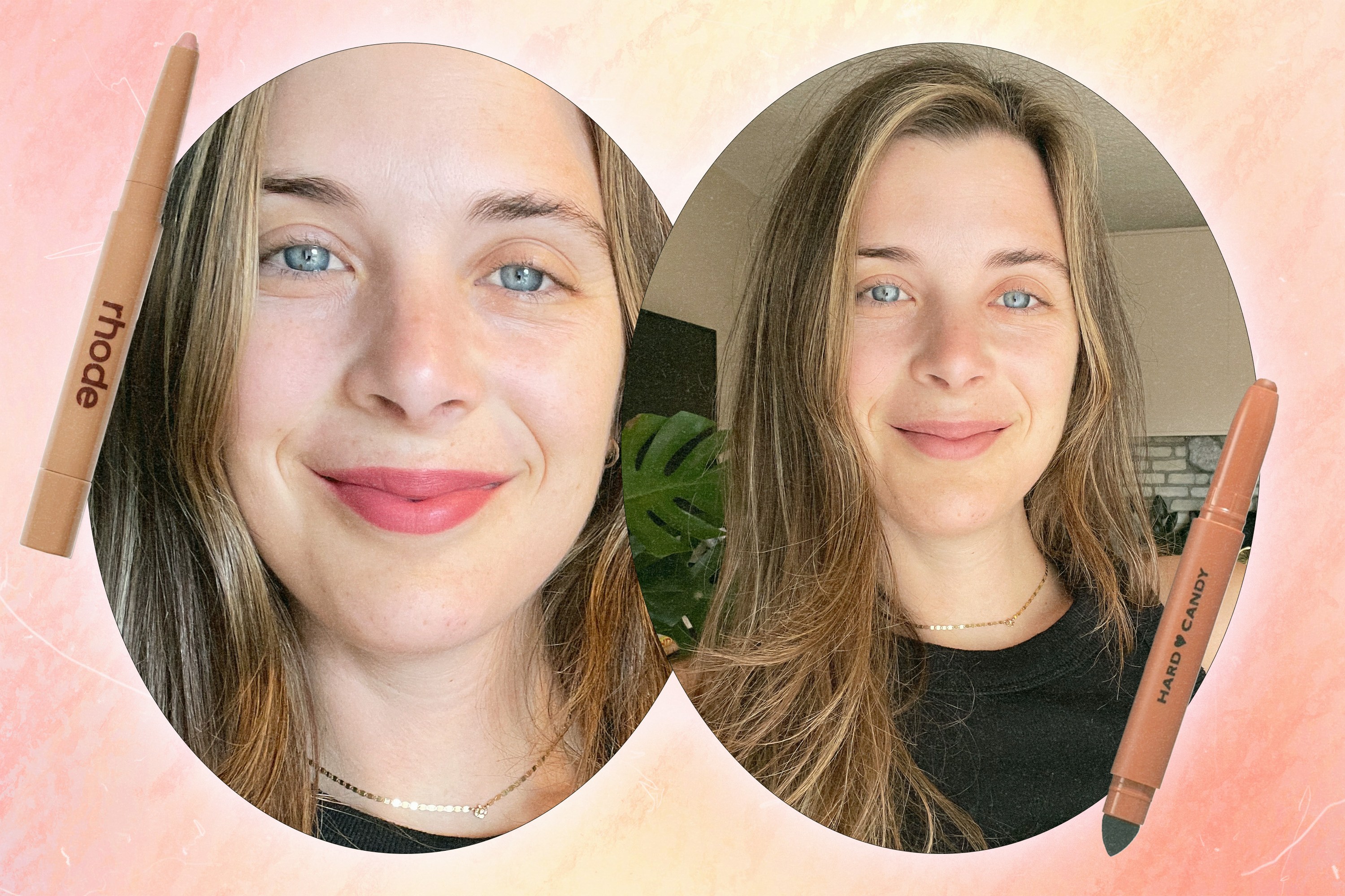 Hard Candy Lipstick vs. Rhode Lip Shape
