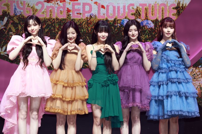 SEOUL, SOUTH KOREA - SEPTEMBER 20: FIFTY FIFTY attends FIFTY FIFTY's 2nd mini album "Love Tune" press conference at Yes24 Live Hall in Gwangjin-gu on September 20, 2024 in Seoul, South Korea.