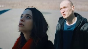 ANORA, from left: Mikey Madison, Paul Weissman,