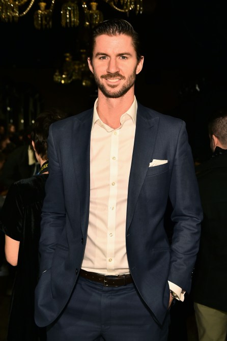 NEW YORK, NEW YORK - FEBRUARY 02:  Everett Weston attends Grungy Gentleman - Front Row - NYFW: Men's on February 2, 2017 in New York City.  (Photo by Steven Ferdman/Patrick McMullan via Getty Images)