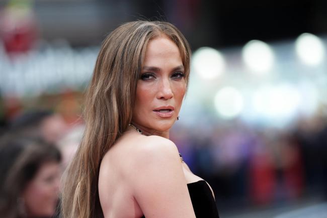 Jennifer Lopez at the “Good Night, and Good Luck," Opening Night on April 03, 2025 in New York, New York.