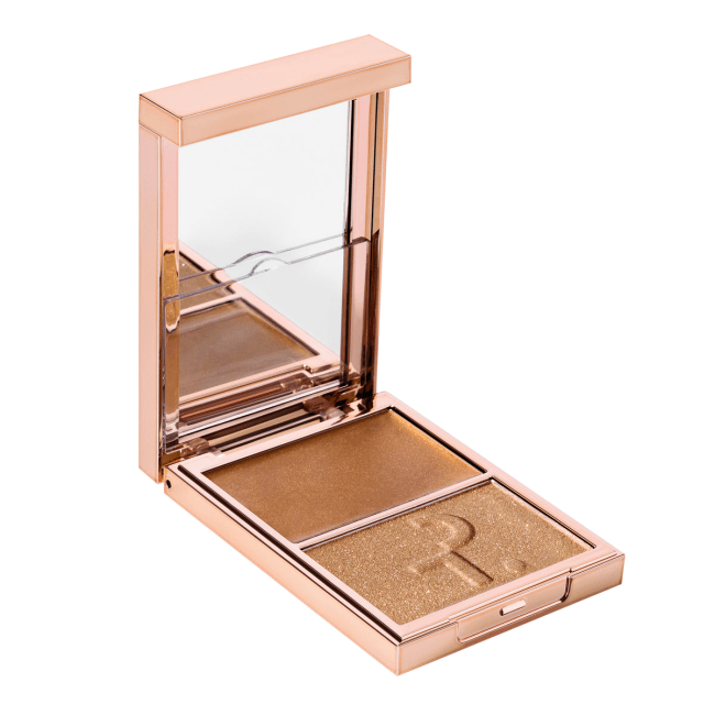 Patrick Ta Beauty Major Glow Crème & Powder Light Reflecting Translucent Highlighter Duo in Honey
