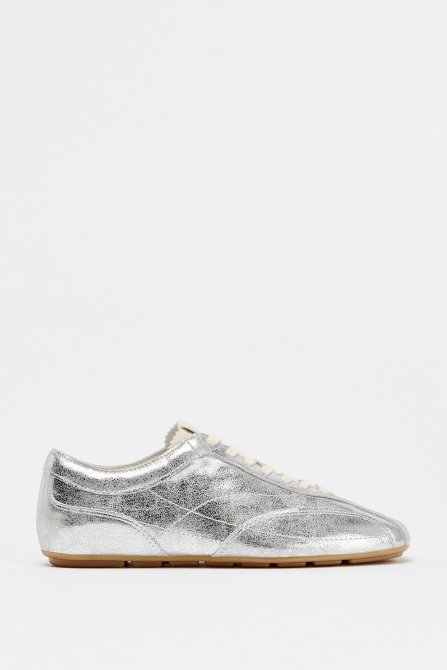 Zara Metallic Effect Sneakers