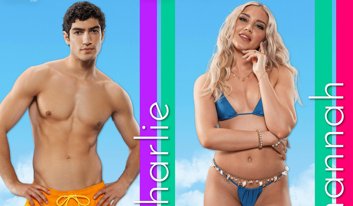 Hannah and Charlie on Love Island USA
