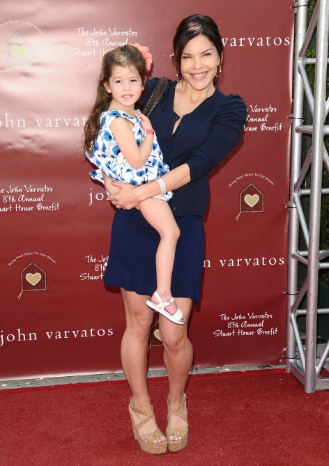 Lauren Sanchez and daughter Ella Whitesell attend the 8th annual John Varvatos Stuart House benefit at John Varvatos Los Angeles on March 13, 2011 in Los Angeles, California.