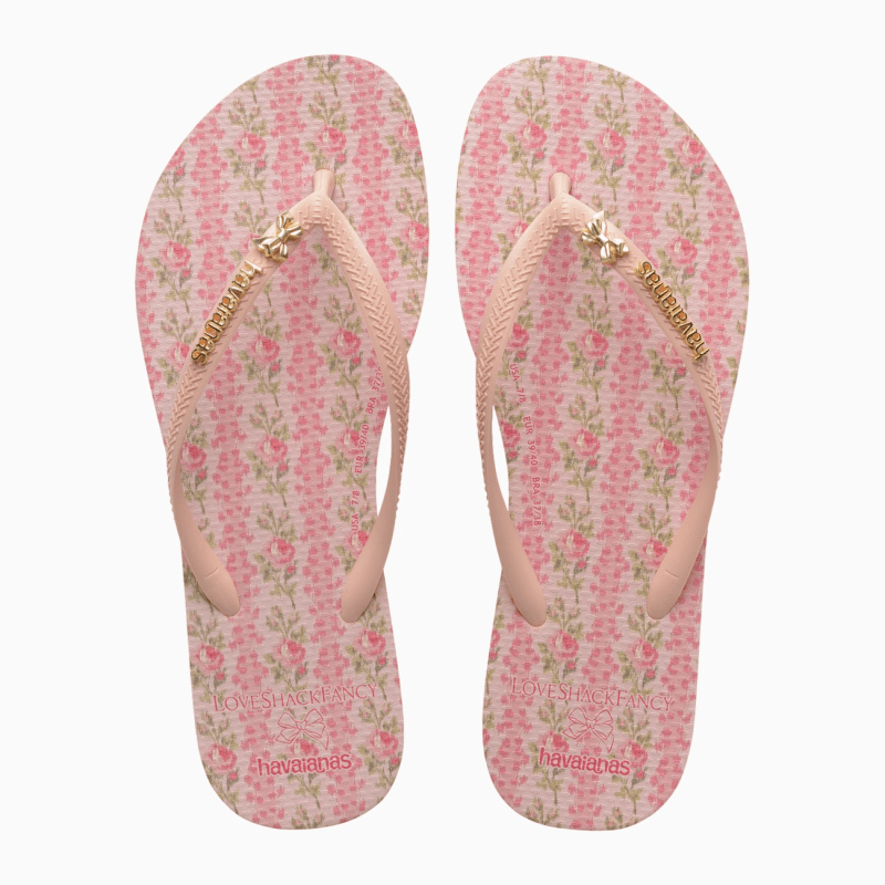LoveShackFancy x Havaianas Floral Flip-Flops Collab Is Selling Out