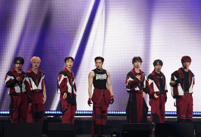 NEW YORK, NEW YORK - DECEMBER 13: NCT Dream performs at Madison Square Garden on December 13, 2024 in New York City