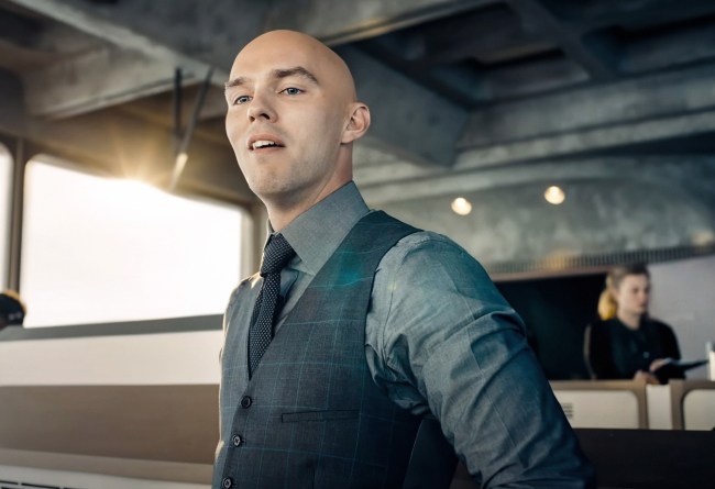 SUPERMAN, Nicholas Hoult as Lex Luthor, 2025.